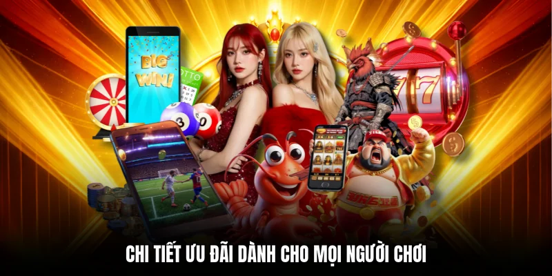 Chi tiết ưu đãi dành cho mọi người chơi